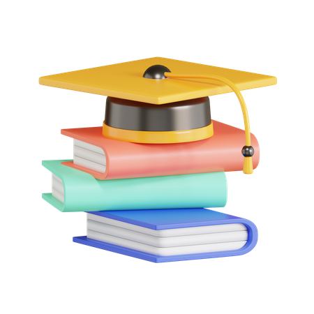 Livre de fin d'études  3D Icon