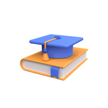 Livre de fin d'études  3D Icon