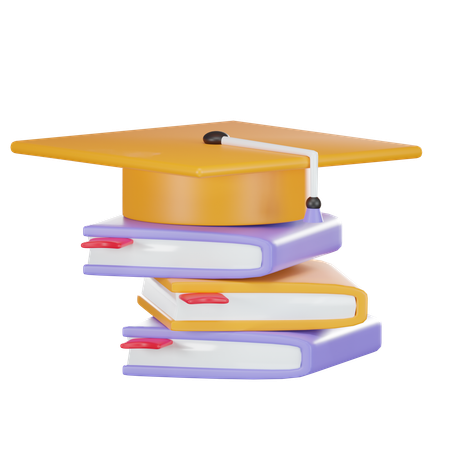 Livre de fin d'études  3D Icon