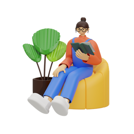 Livre de lecture de rêve  3D Icon