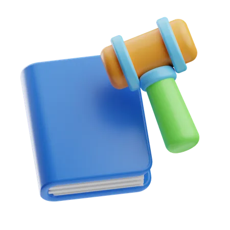 Livre de droit  3D Icon