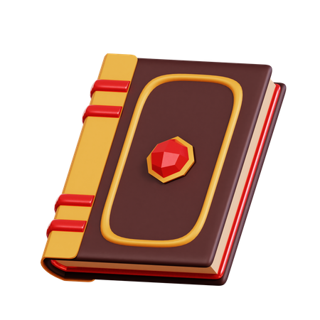 Livre de magie  3D Icon