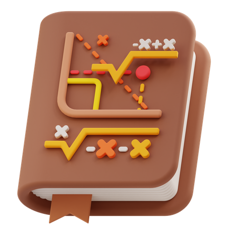 Livre de maths  3D Icon