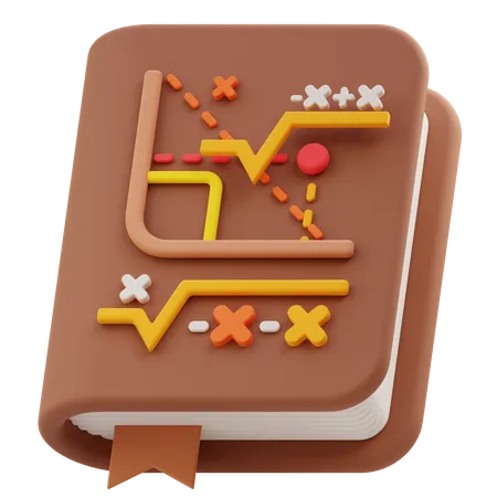 Livre de maths  3D Icon