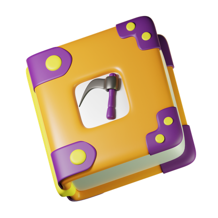 Livre de mort  3D Icon