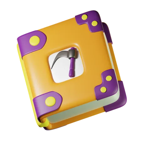 Livre de mort  3D Icon