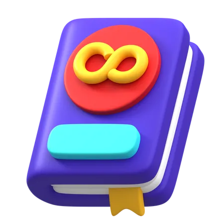 Livre de philosophie  3D Icon