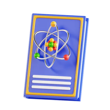 Livre de physique  3D Icon