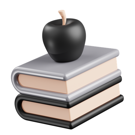 Livre de pommes  3D Icon