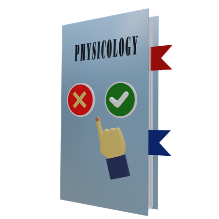 Livre de psychologie  3D Icon