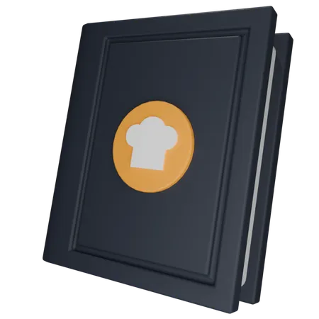 Livre de recettes  3D Icon