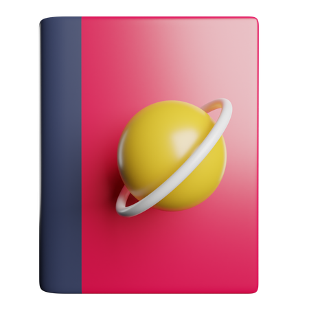 Livre de science  3D Icon