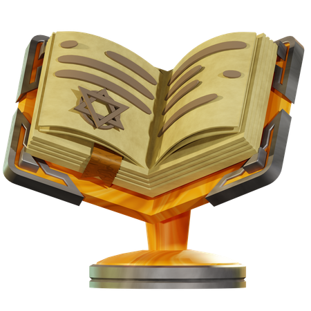 Livre de sorcier  3D Icon