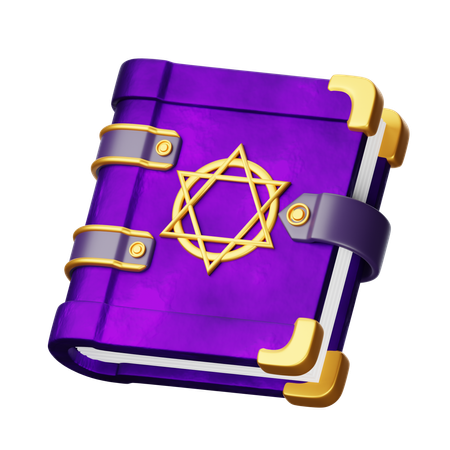 Livre de sortilèges  3D Icon