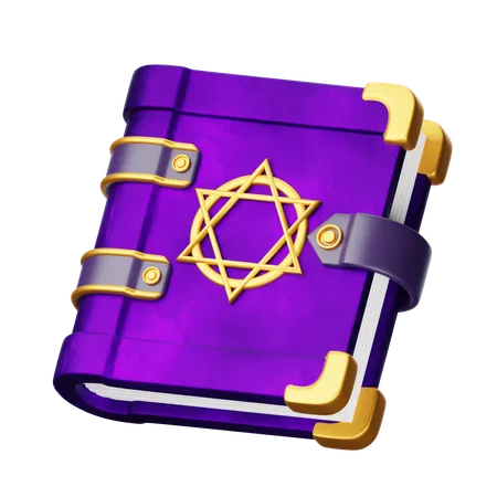 Livre de sortilèges  3D Icon