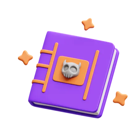 Livre de sortilèges  3D Icon