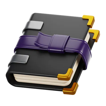 Livre de sortilèges  3D Icon