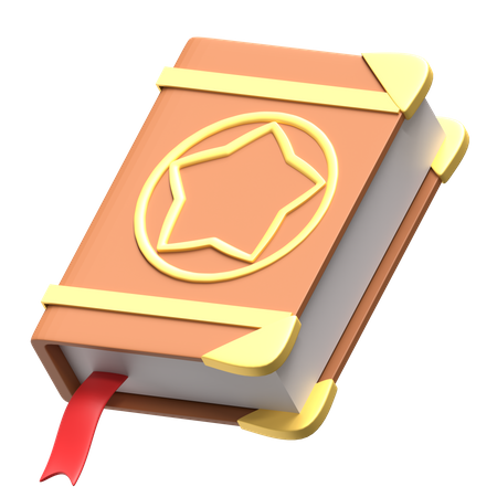 Livre de sortilèges  3D Icon