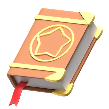 Livre de sortilèges  3D Icon