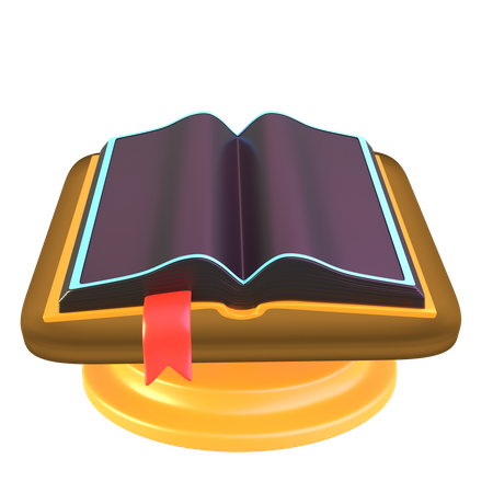 Livre de sortilèges  3D Icon