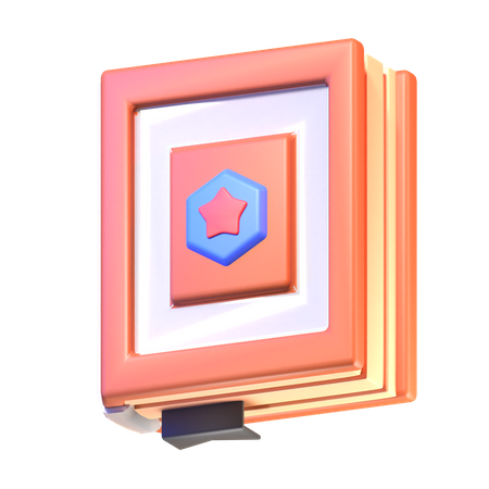 Livre de sortilèges  3D Icon