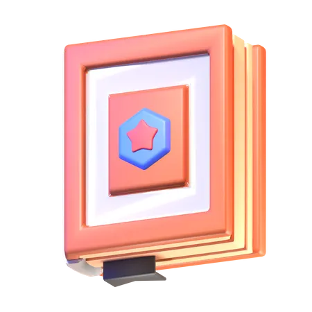 Livre de sortilèges  3D Icon