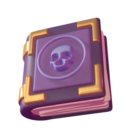 Livre de sortilèges  3D Icon