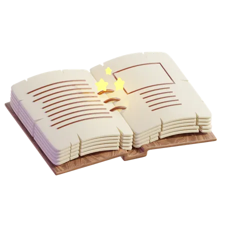 Livre de sortilèges  3D Icon