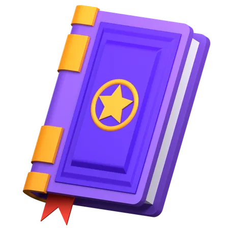 Livre de sortilèges  3D Icon