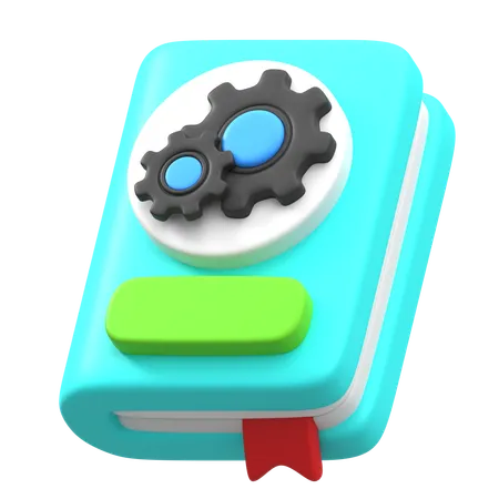 Livre de technologie  3D Icon