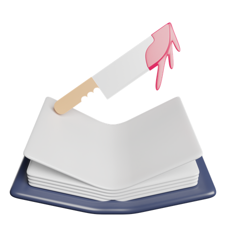 Livre d'Halloween  3D Icon