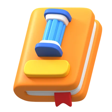 Livre d'histoire  3D Icon