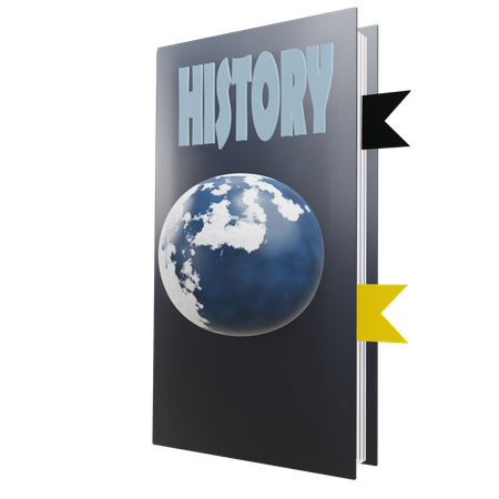 Livre d'histoire  3D Icon