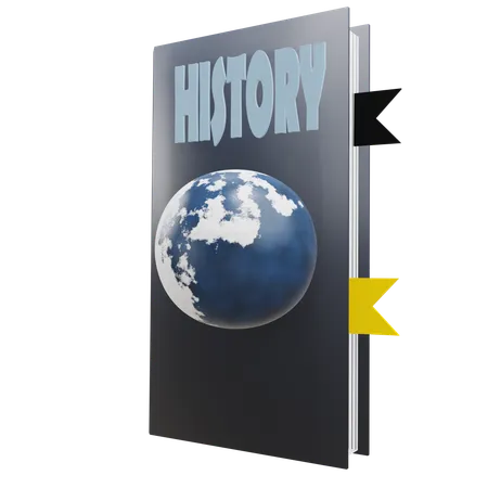 Livre d'histoire  3D Icon