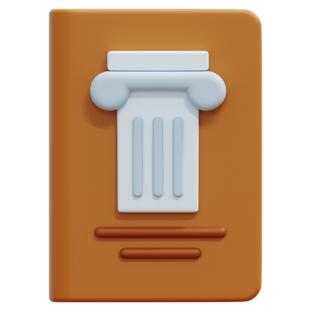 Livre d'histoire  3D Icon