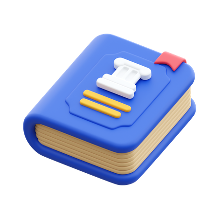 Livre d'histoire  3D Icon