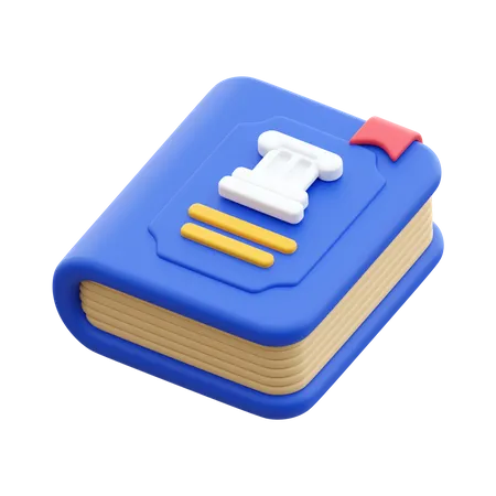 Livre d'histoire  3D Icon