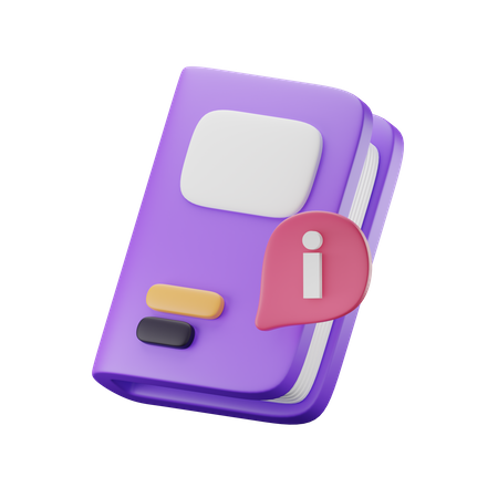 Livret d'information  3D Icon