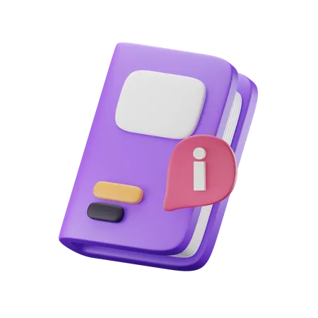 Livret d'information  3D Icon