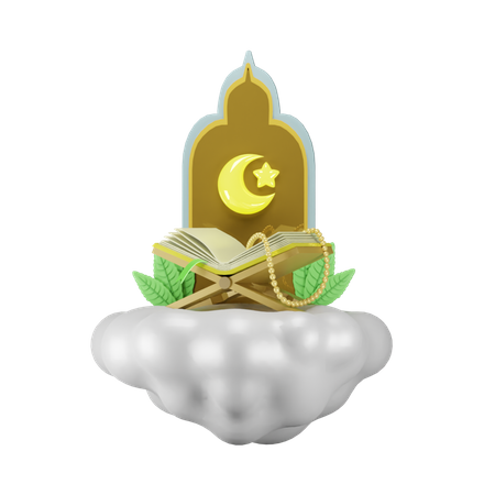 Livre du Coran  3D Icon