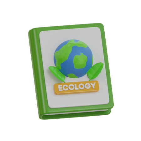 Livre d'écologie  3D Icon