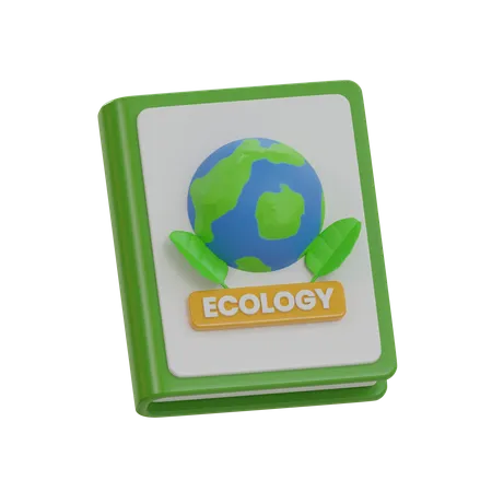 Livre d'écologie  3D Icon