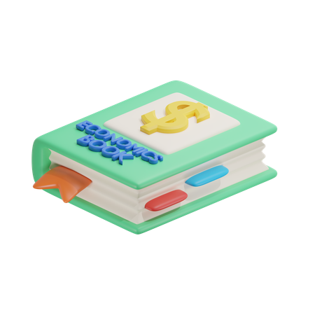 Livre économique  3D Icon