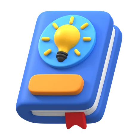 Livre éducatif  3D Icon