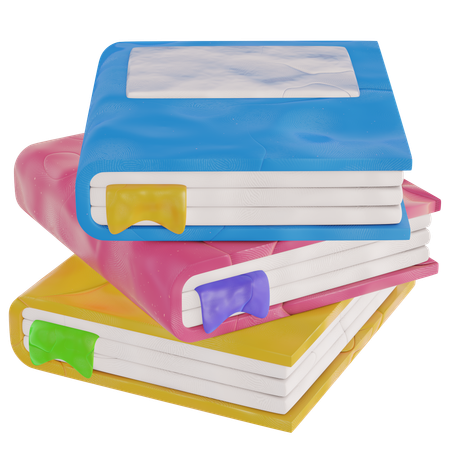 Livre éducatif  3D Icon
