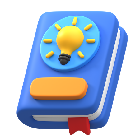 Livre éducatif  3D Icon