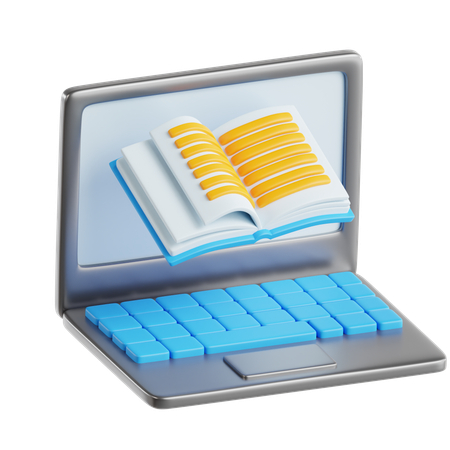 Livre en ligne  3D Icon