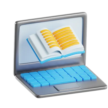 Livre en ligne  3D Icon