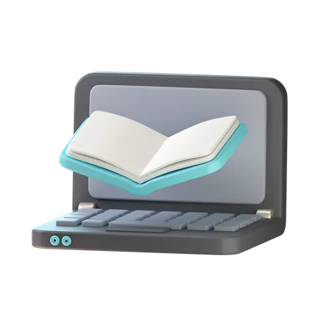 Livre en ligne  3D Icon