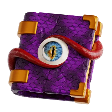Livre fantastique  3D Icon